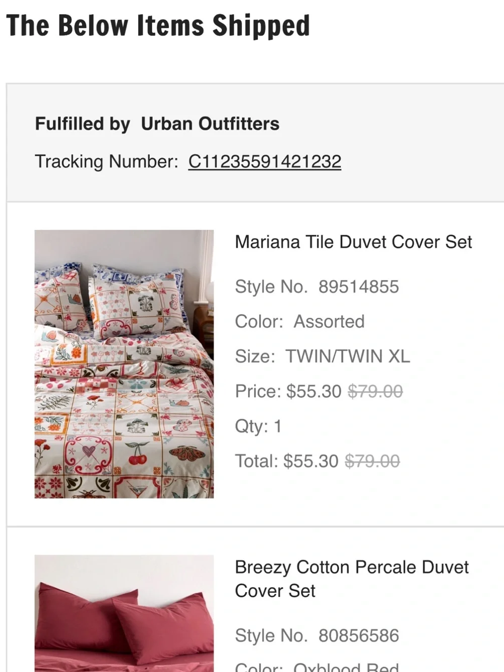 UO Home Floral Patchwork Cotton Duvet Cover
